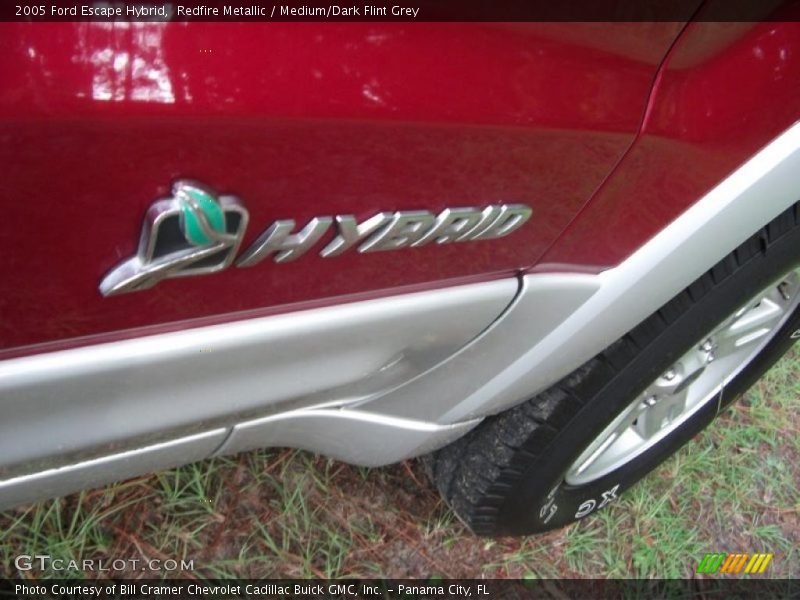 Redfire Metallic / Medium/Dark Flint Grey 2005 Ford Escape Hybrid