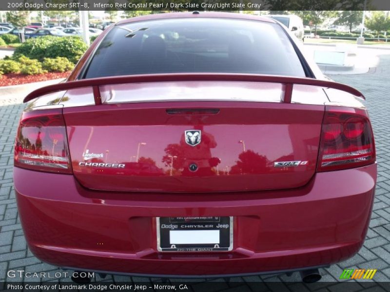 Inferno Red Crystal Pearl / Dark Slate Gray/Light Slate Gray 2006 Dodge Charger SRT-8