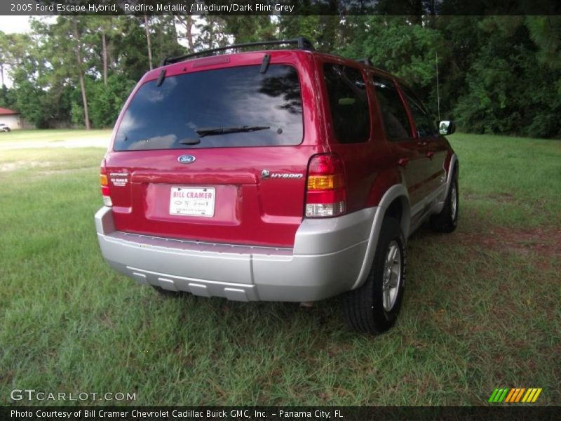 Redfire Metallic / Medium/Dark Flint Grey 2005 Ford Escape Hybrid