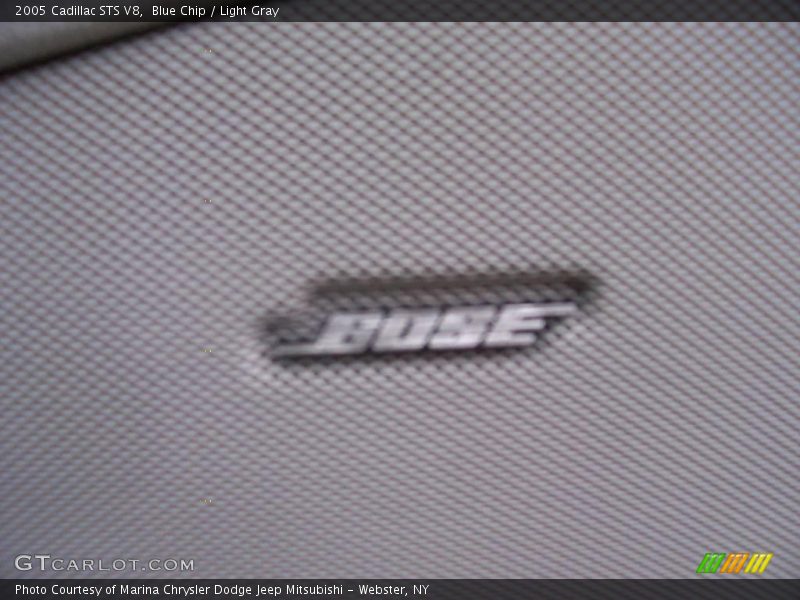 Blue Chip / Light Gray 2005 Cadillac STS V8
