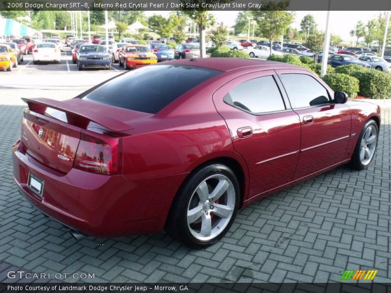 Inferno Red Crystal Pearl / Dark Slate Gray/Light Slate Gray 2006 Dodge Charger SRT-8