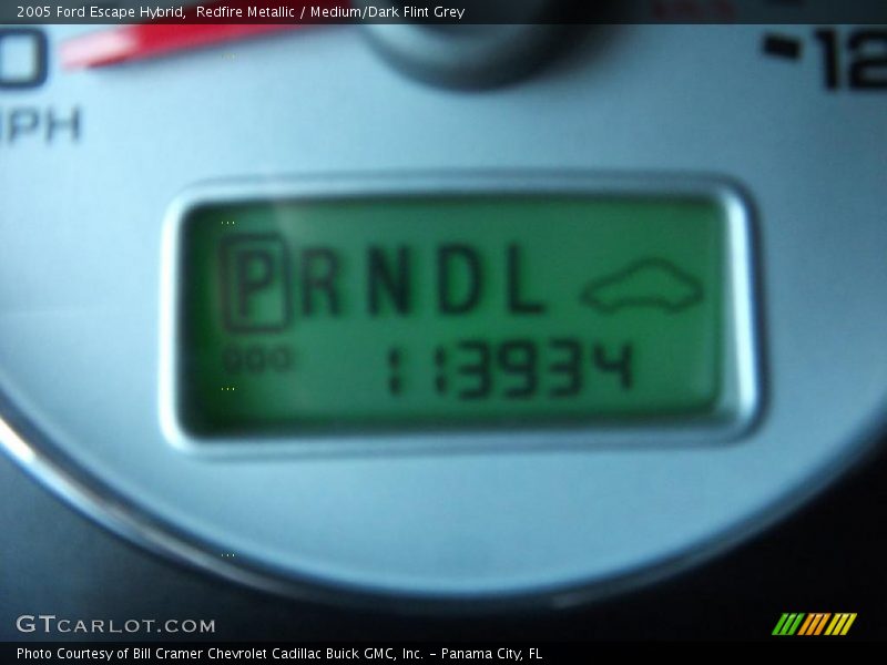 Redfire Metallic / Medium/Dark Flint Grey 2005 Ford Escape Hybrid