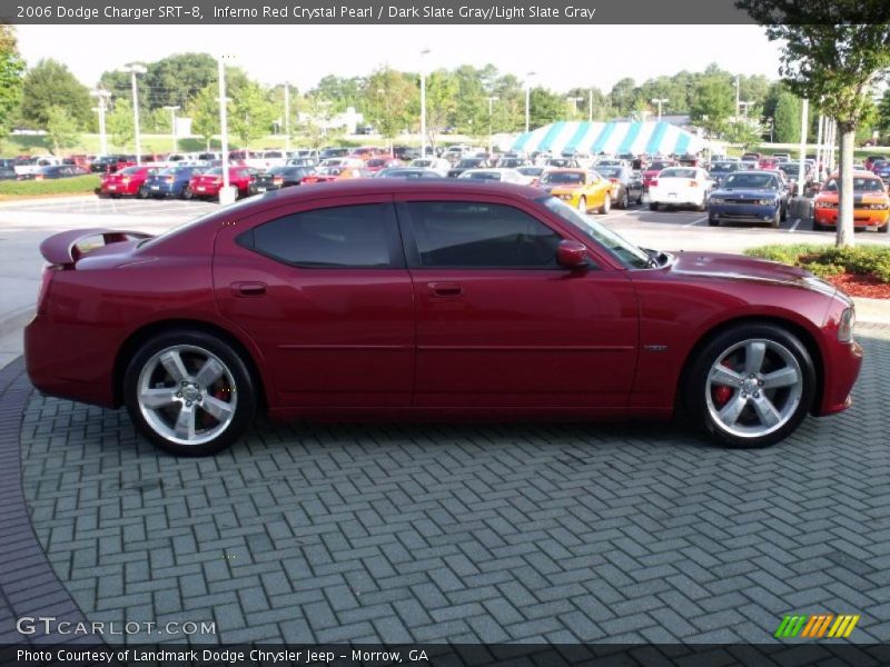 Inferno Red Crystal Pearl / Dark Slate Gray/Light Slate Gray 2006 Dodge Charger SRT-8