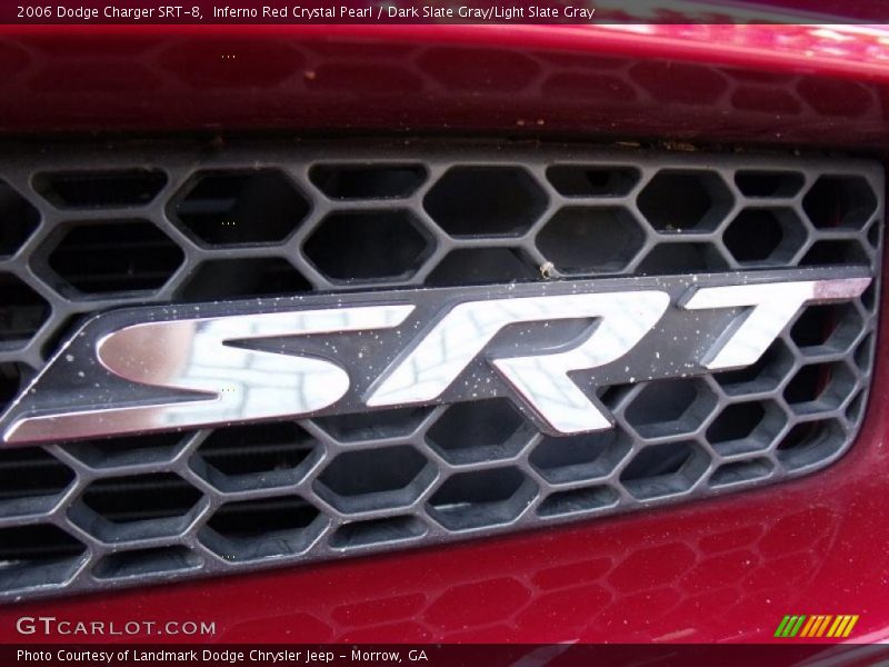 Inferno Red Crystal Pearl / Dark Slate Gray/Light Slate Gray 2006 Dodge Charger SRT-8