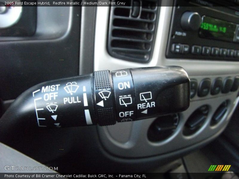 Redfire Metallic / Medium/Dark Flint Grey 2005 Ford Escape Hybrid