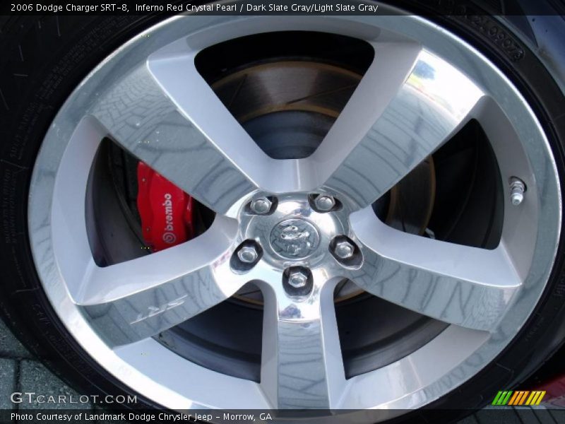 Inferno Red Crystal Pearl / Dark Slate Gray/Light Slate Gray 2006 Dodge Charger SRT-8