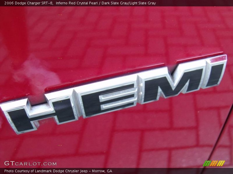 Inferno Red Crystal Pearl / Dark Slate Gray/Light Slate Gray 2006 Dodge Charger SRT-8