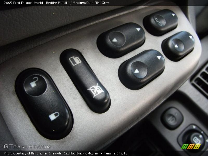 Redfire Metallic / Medium/Dark Flint Grey 2005 Ford Escape Hybrid