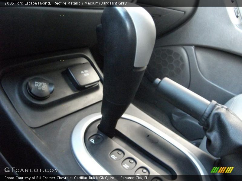 Redfire Metallic / Medium/Dark Flint Grey 2005 Ford Escape Hybrid