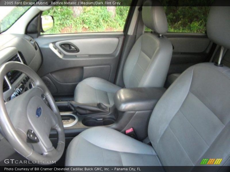 Redfire Metallic / Medium/Dark Flint Grey 2005 Ford Escape Hybrid