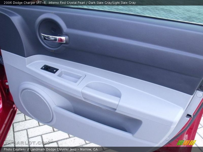 Inferno Red Crystal Pearl / Dark Slate Gray/Light Slate Gray 2006 Dodge Charger SRT-8