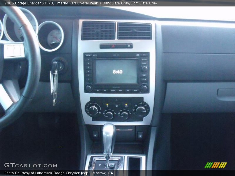 Inferno Red Crystal Pearl / Dark Slate Gray/Light Slate Gray 2006 Dodge Charger SRT-8