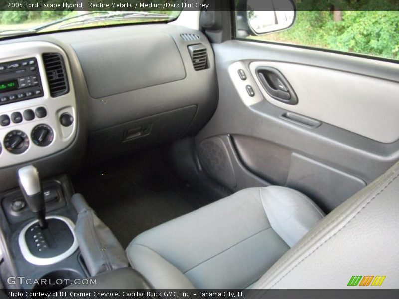 Redfire Metallic / Medium/Dark Flint Grey 2005 Ford Escape Hybrid