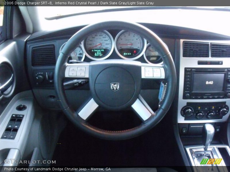 Inferno Red Crystal Pearl / Dark Slate Gray/Light Slate Gray 2006 Dodge Charger SRT-8