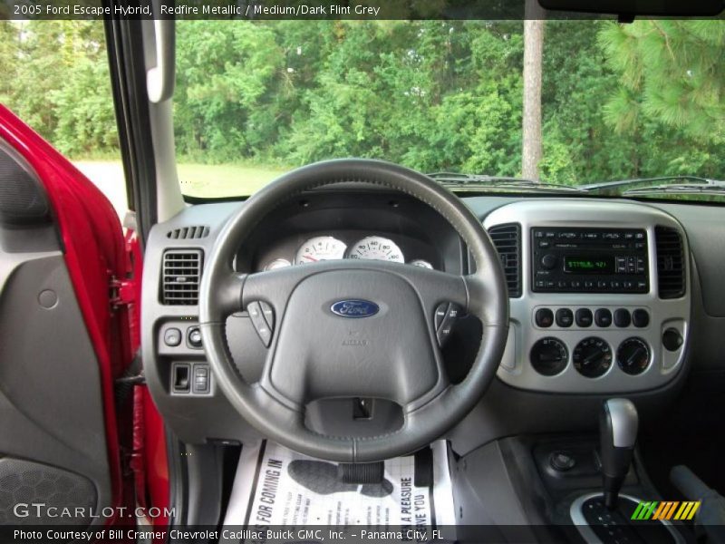 Redfire Metallic / Medium/Dark Flint Grey 2005 Ford Escape Hybrid