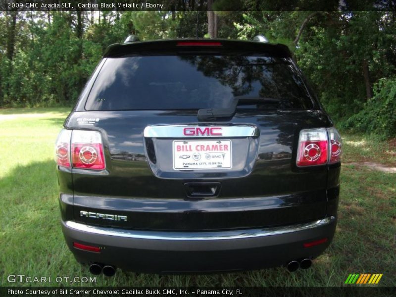 Carbon Black Metallic / Ebony 2009 GMC Acadia SLT