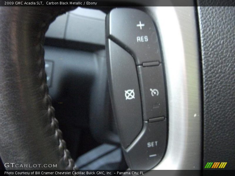 Carbon Black Metallic / Ebony 2009 GMC Acadia SLT