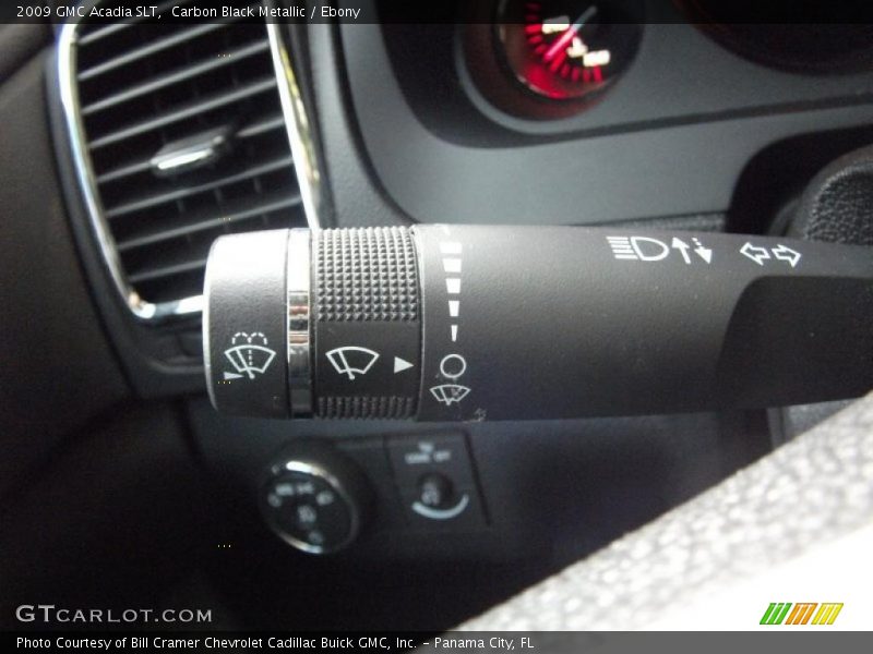 Carbon Black Metallic / Ebony 2009 GMC Acadia SLT