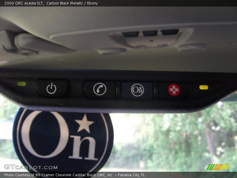 Carbon Black Metallic / Ebony 2009 GMC Acadia SLT