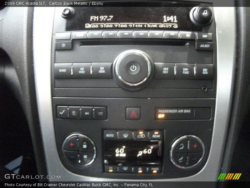 Carbon Black Metallic / Ebony 2009 GMC Acadia SLT