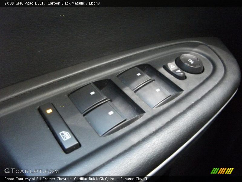 Carbon Black Metallic / Ebony 2009 GMC Acadia SLT