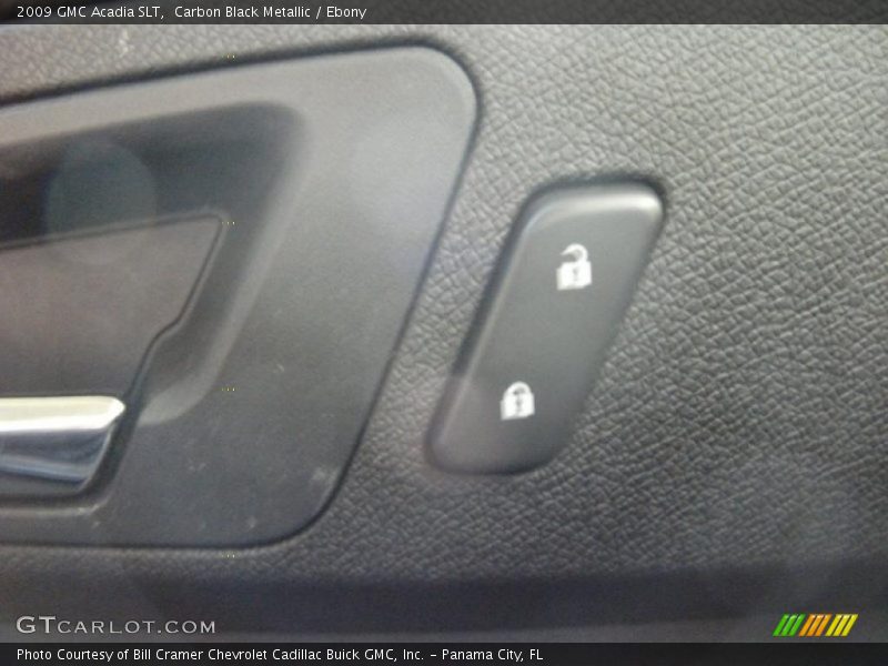 Carbon Black Metallic / Ebony 2009 GMC Acadia SLT