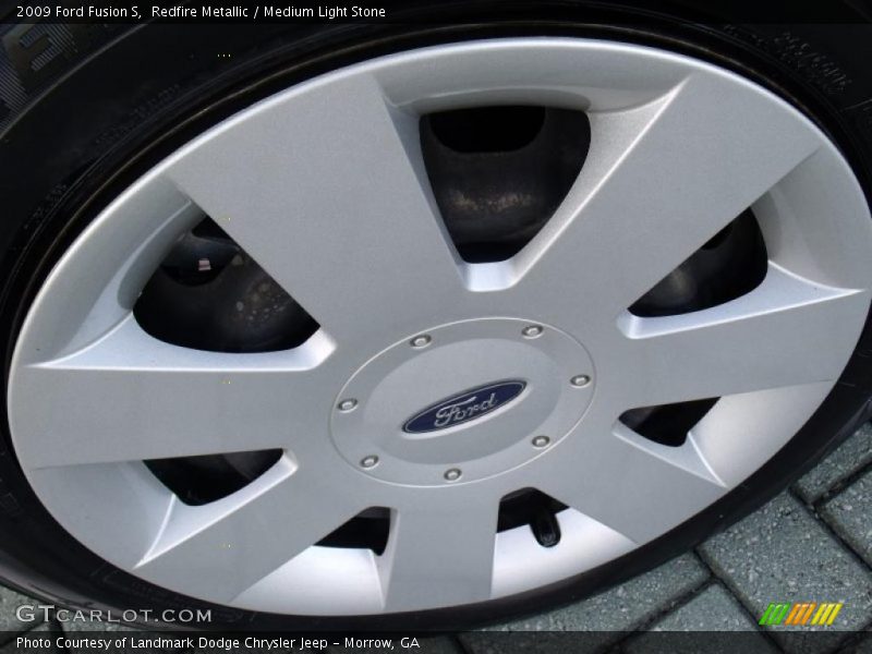Redfire Metallic / Medium Light Stone 2009 Ford Fusion S