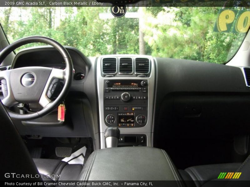 Carbon Black Metallic / Ebony 2009 GMC Acadia SLT