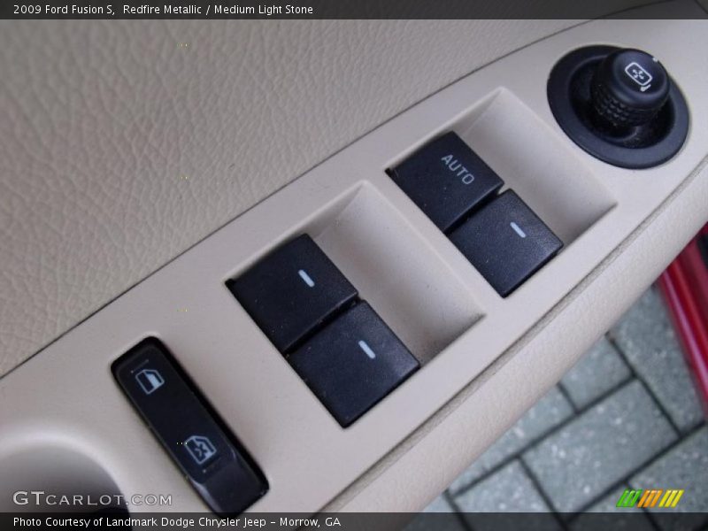 Redfire Metallic / Medium Light Stone 2009 Ford Fusion S