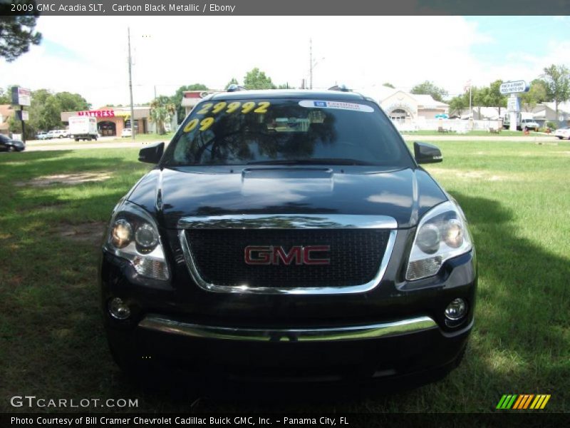 Carbon Black Metallic / Ebony 2009 GMC Acadia SLT