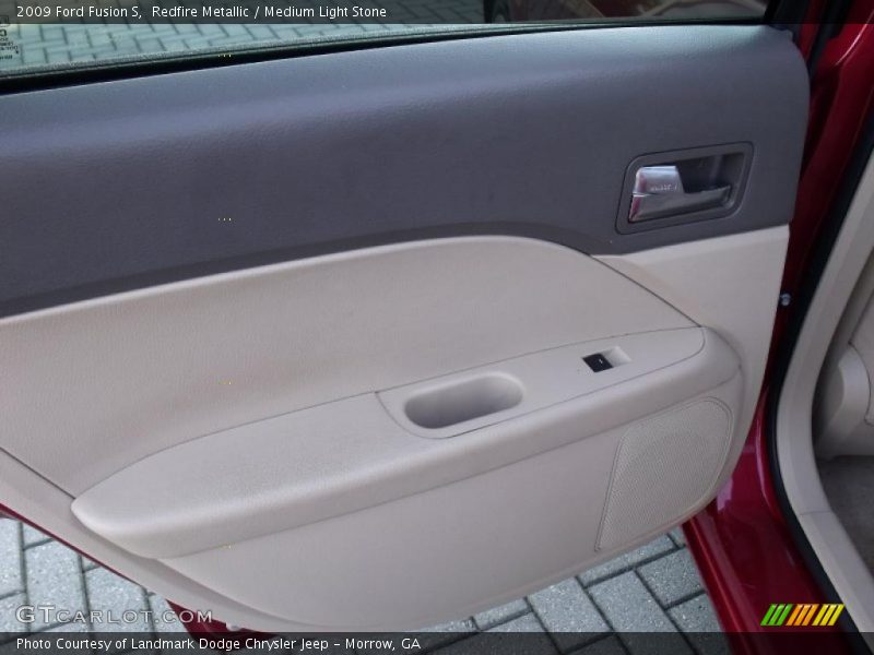Redfire Metallic / Medium Light Stone 2009 Ford Fusion S