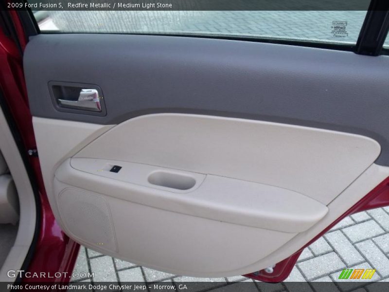 Redfire Metallic / Medium Light Stone 2009 Ford Fusion S