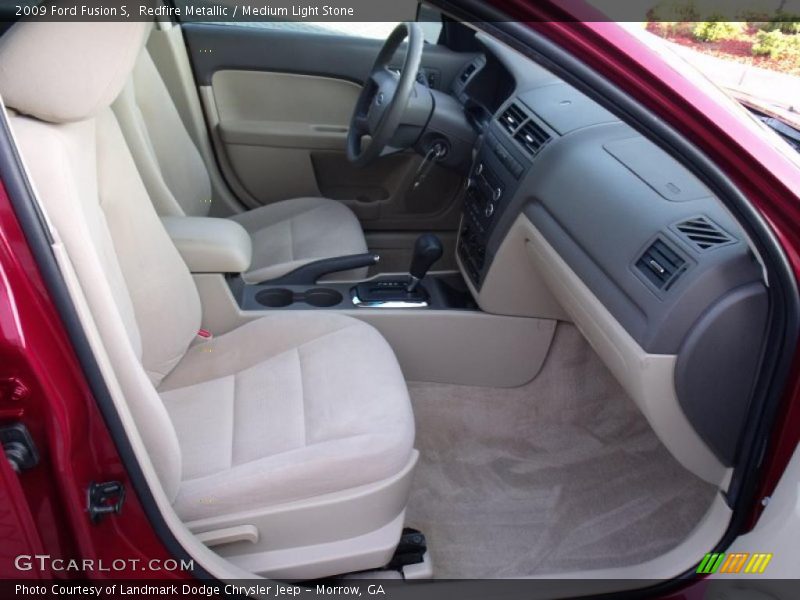 Redfire Metallic / Medium Light Stone 2009 Ford Fusion S