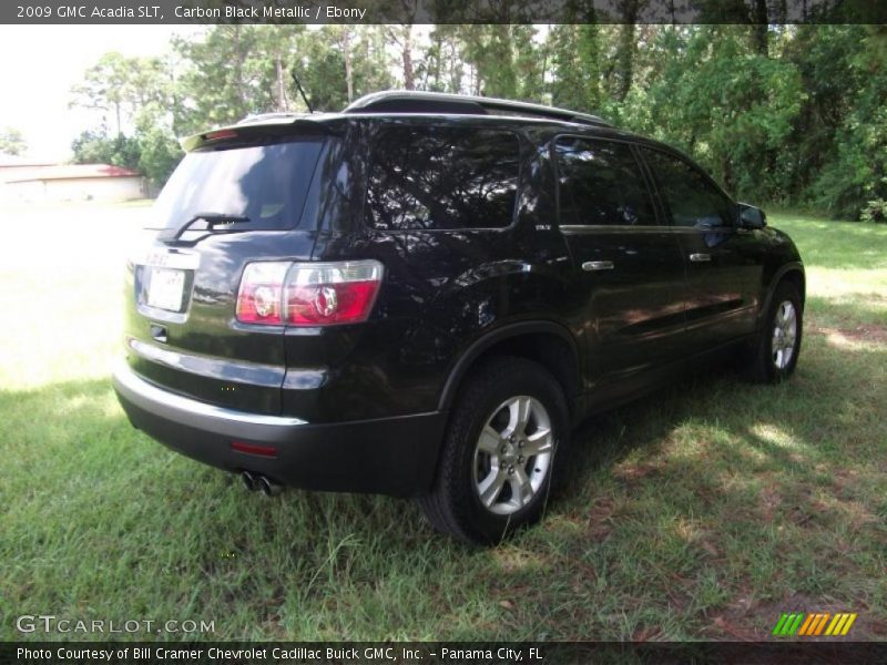 Carbon Black Metallic / Ebony 2009 GMC Acadia SLT