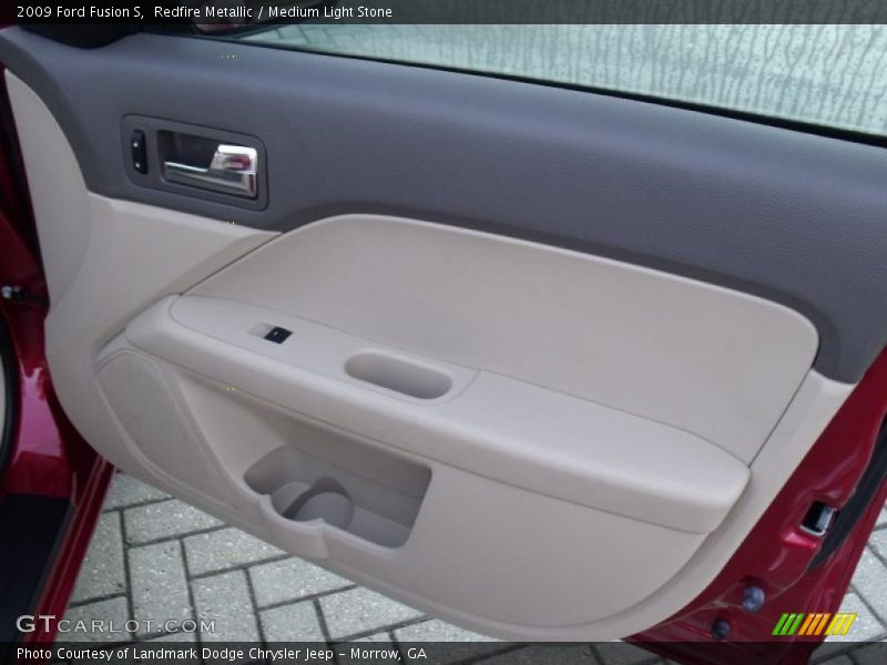 Redfire Metallic / Medium Light Stone 2009 Ford Fusion S