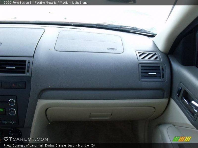Redfire Metallic / Medium Light Stone 2009 Ford Fusion S