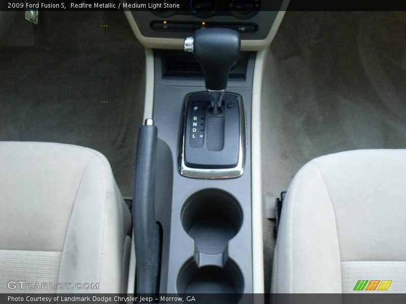 Redfire Metallic / Medium Light Stone 2009 Ford Fusion S