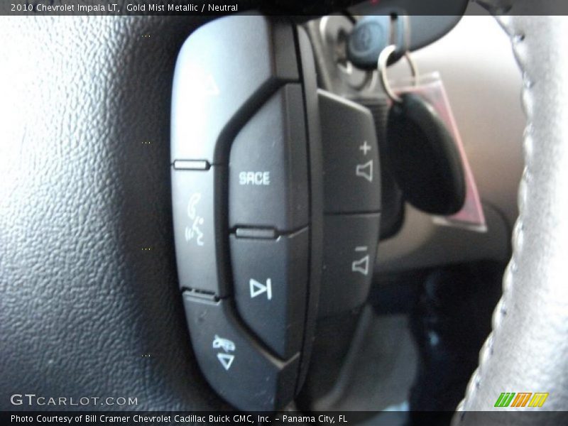 Gold Mist Metallic / Neutral 2010 Chevrolet Impala LT