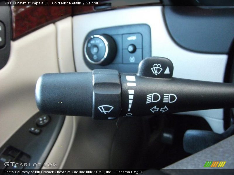 Gold Mist Metallic / Neutral 2010 Chevrolet Impala LT