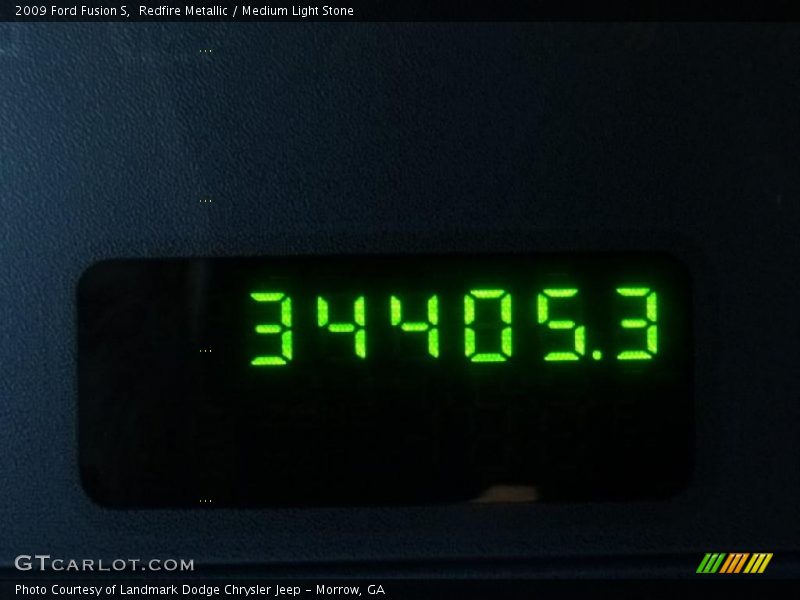 Redfire Metallic / Medium Light Stone 2009 Ford Fusion S