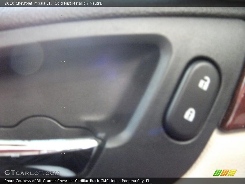 Gold Mist Metallic / Neutral 2010 Chevrolet Impala LT