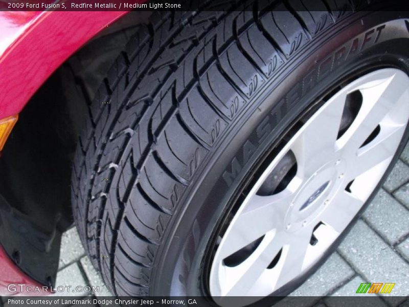 Redfire Metallic / Medium Light Stone 2009 Ford Fusion S
