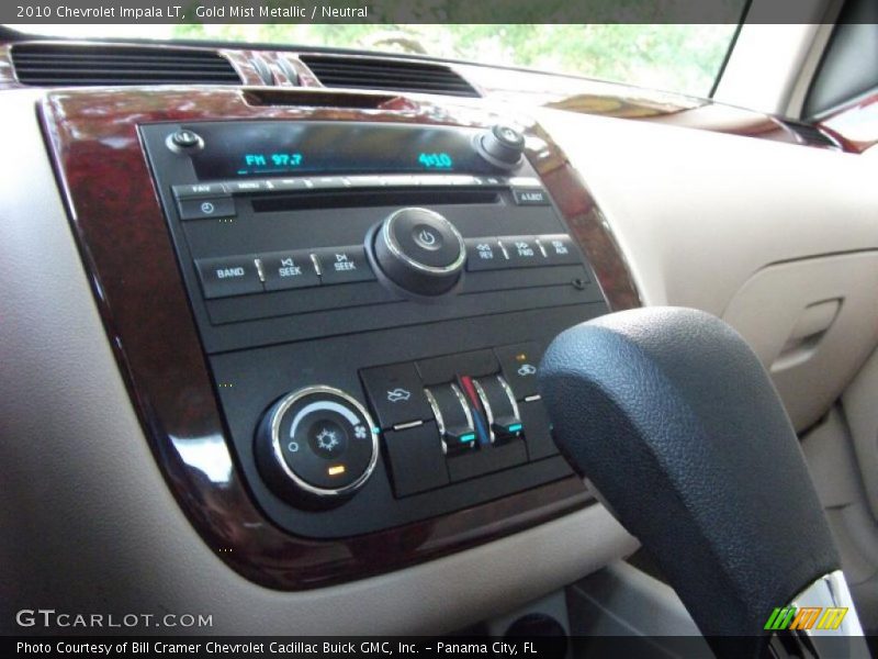 Gold Mist Metallic / Neutral 2010 Chevrolet Impala LT