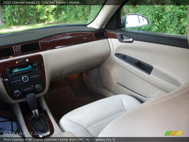 Gold Mist Metallic / Neutral 2010 Chevrolet Impala LT