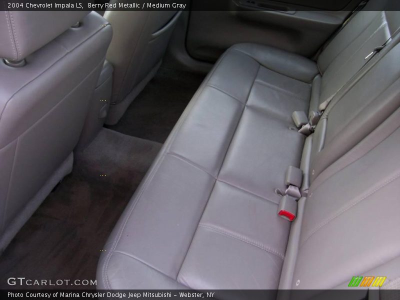 Berry Red Metallic / Medium Gray 2004 Chevrolet Impala LS