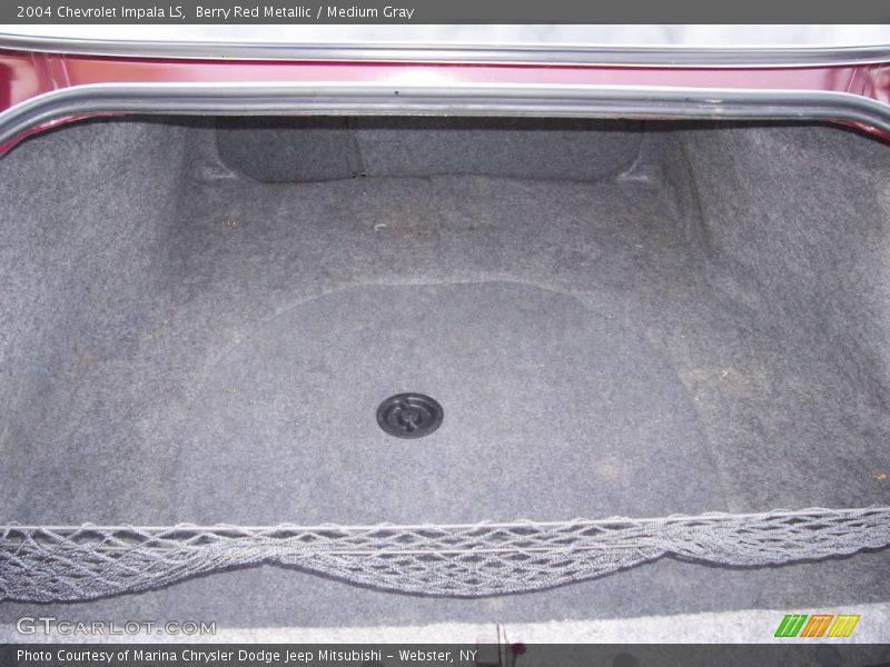 Berry Red Metallic / Medium Gray 2004 Chevrolet Impala LS