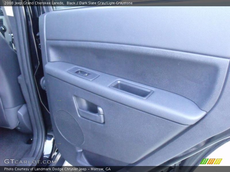 Black / Dark Slate Gray/Light Graystone 2008 Jeep Grand Cherokee Laredo