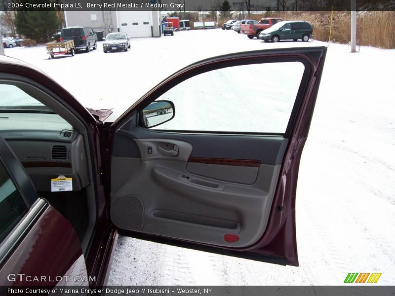 Berry Red Metallic / Medium Gray 2004 Chevrolet Impala LS