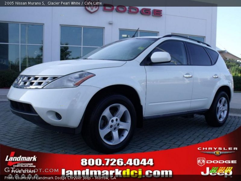 Glacier Pearl White / Cafe Latte 2005 Nissan Murano S