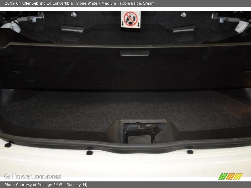 Stone White / Medium Pebble Beige/Cream 2009 Chrysler Sebring LX Convertible